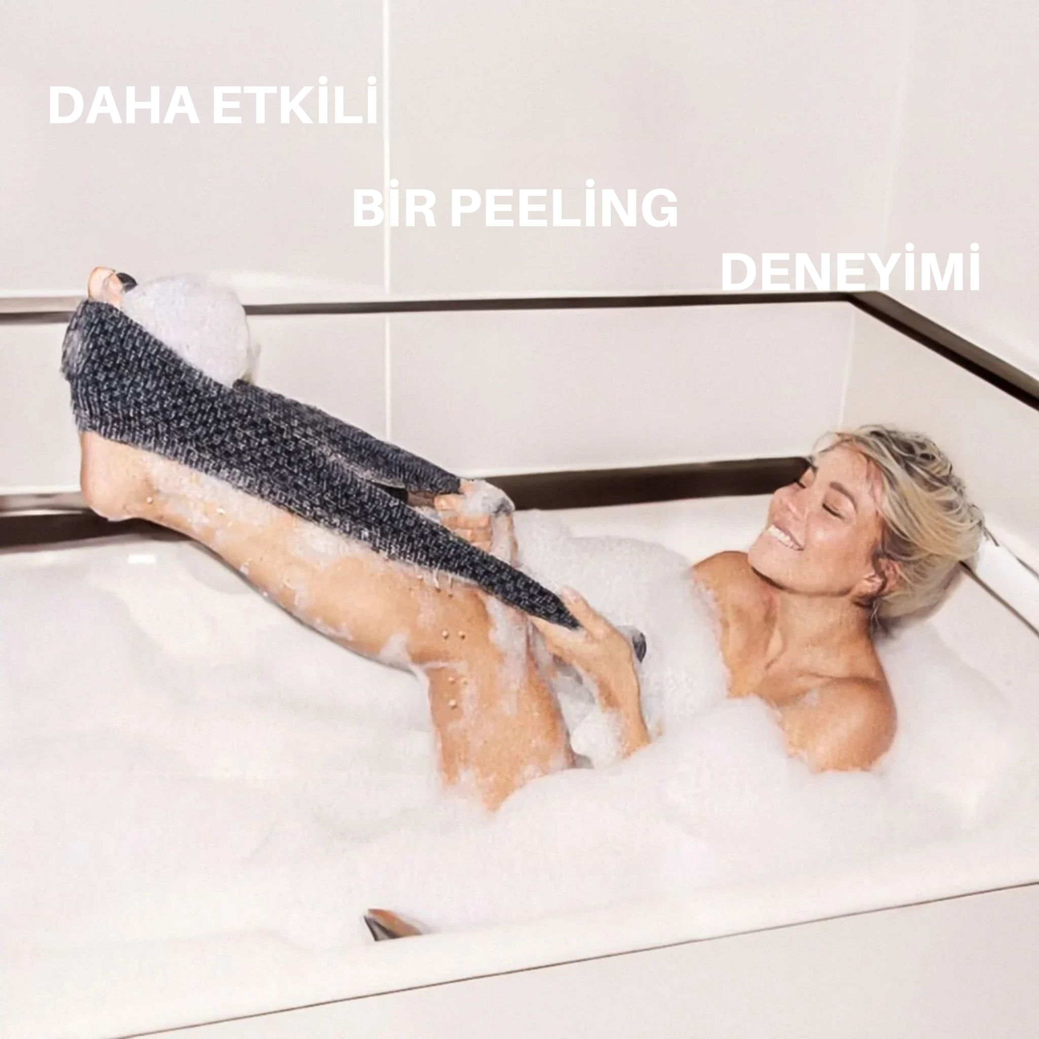 Blissaltr - Antibakteriyel Peeling Duş Havlusu